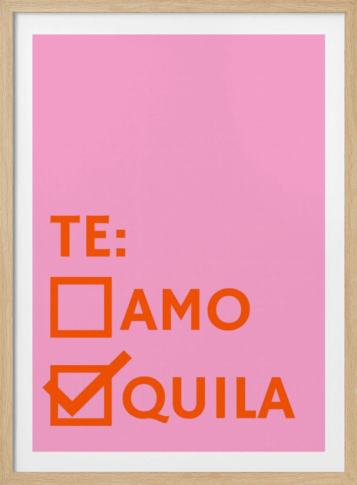 Tequila-Auswahl | Poster