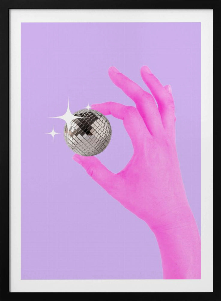 Pink Glow Sphere | Poster