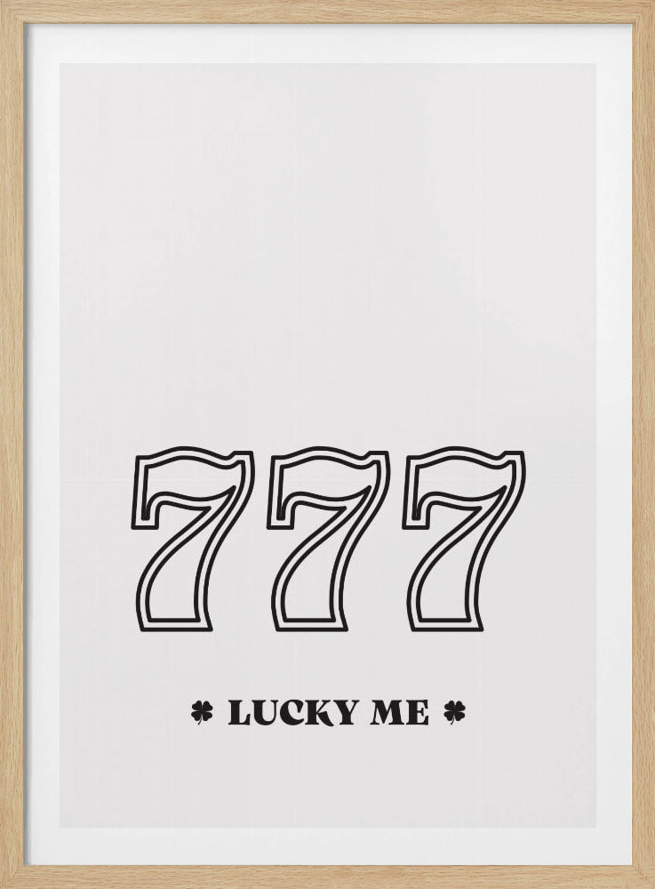 Triple Seven Luck | Poster