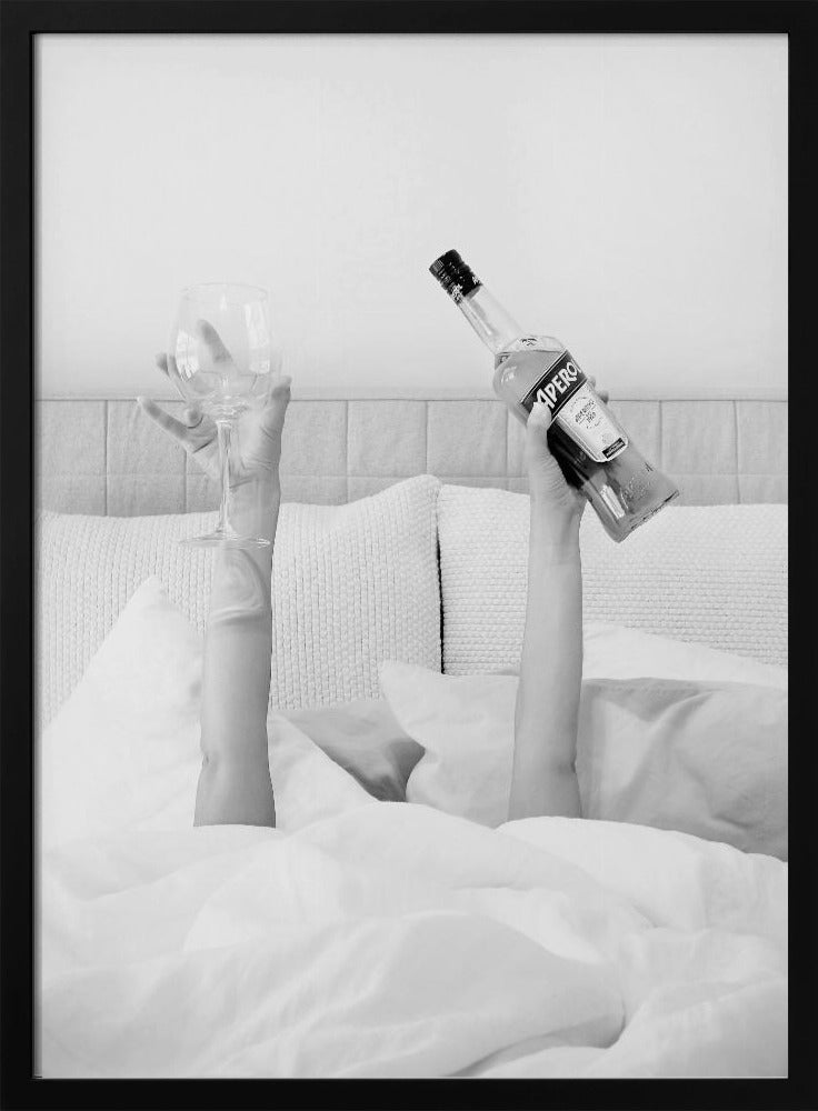 Aperol im Bett | Poster