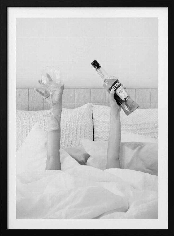 Aperol im Bett | Poster