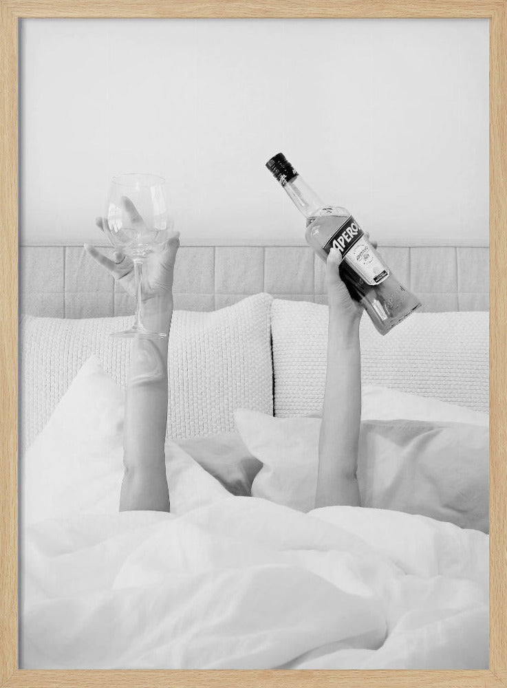 Aperol im Bett | Poster