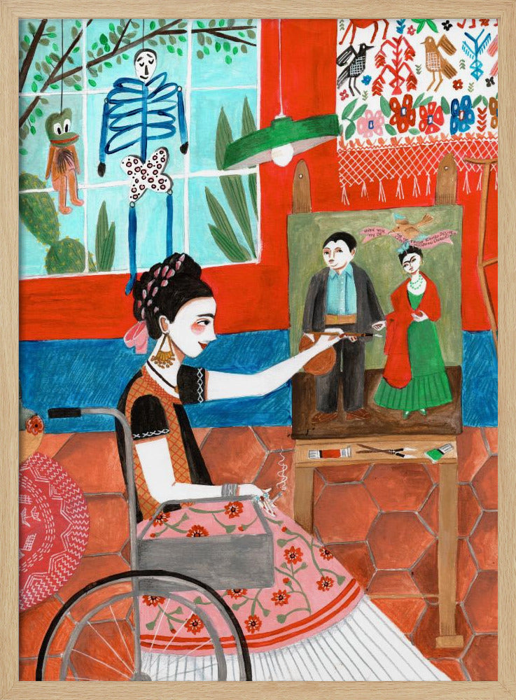 Frida im blauen Haus | Poster