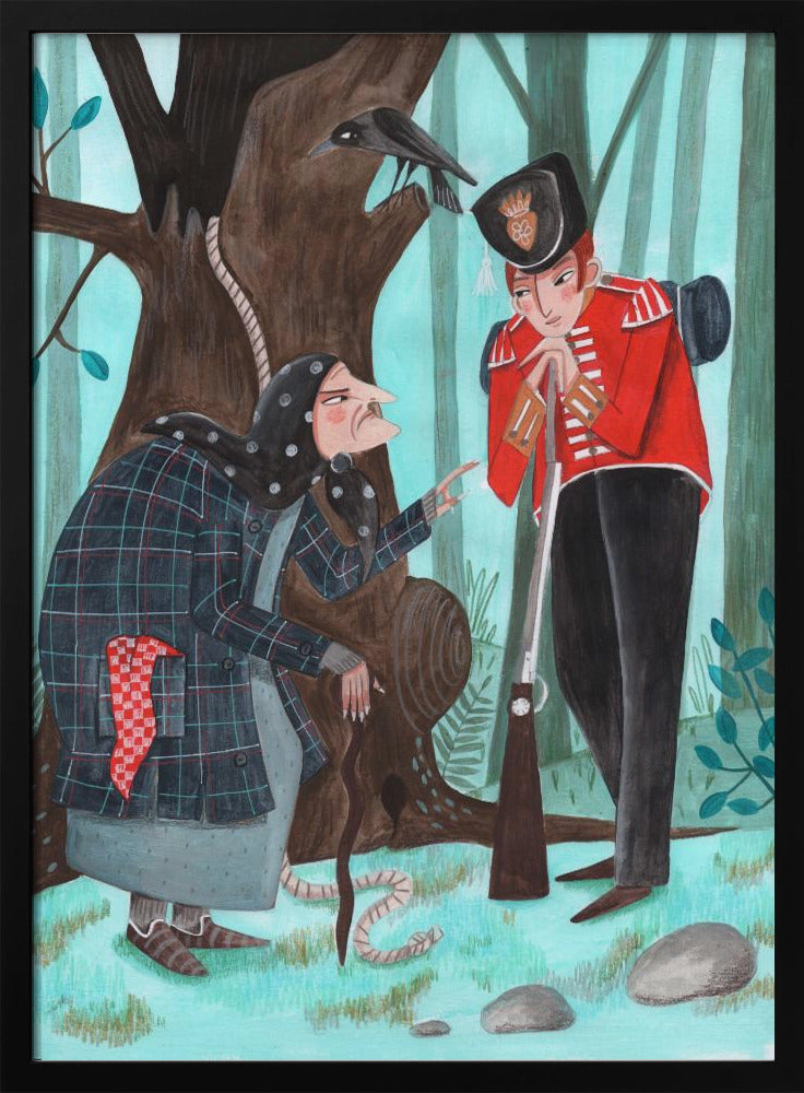 Fairy tale soldier and the witch | Poster