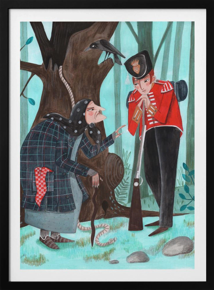 Fairy tale soldier and the witch | Poster