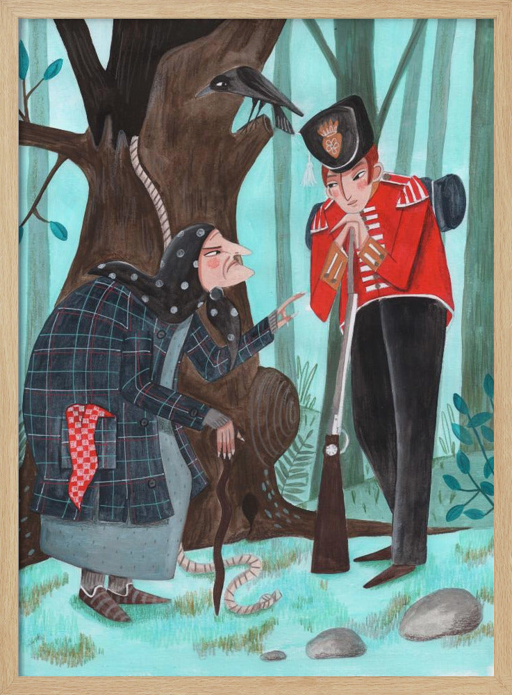 Fairy tale soldier and the witch | Poster