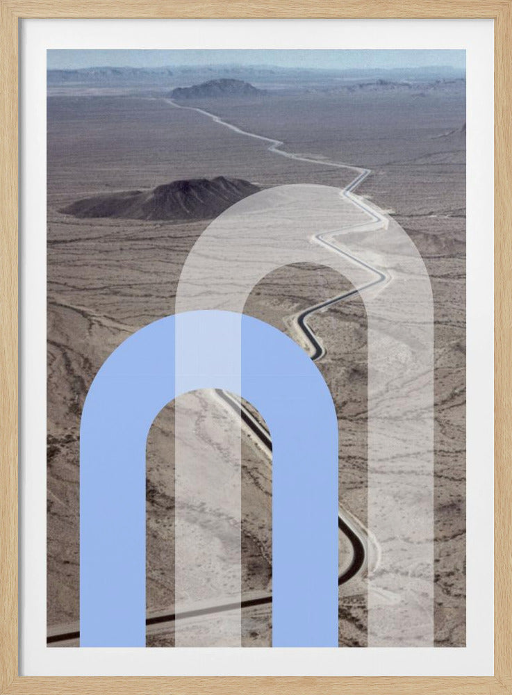 Wüstenkurven | Poster