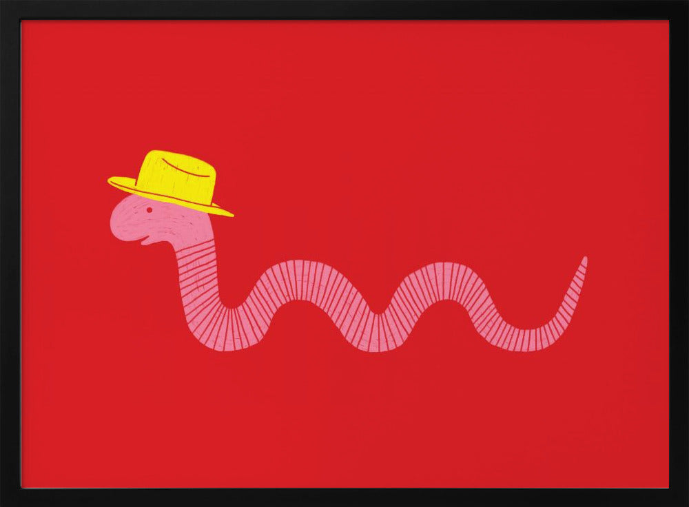 Wackeliger Westlicher Wurm | Poster
