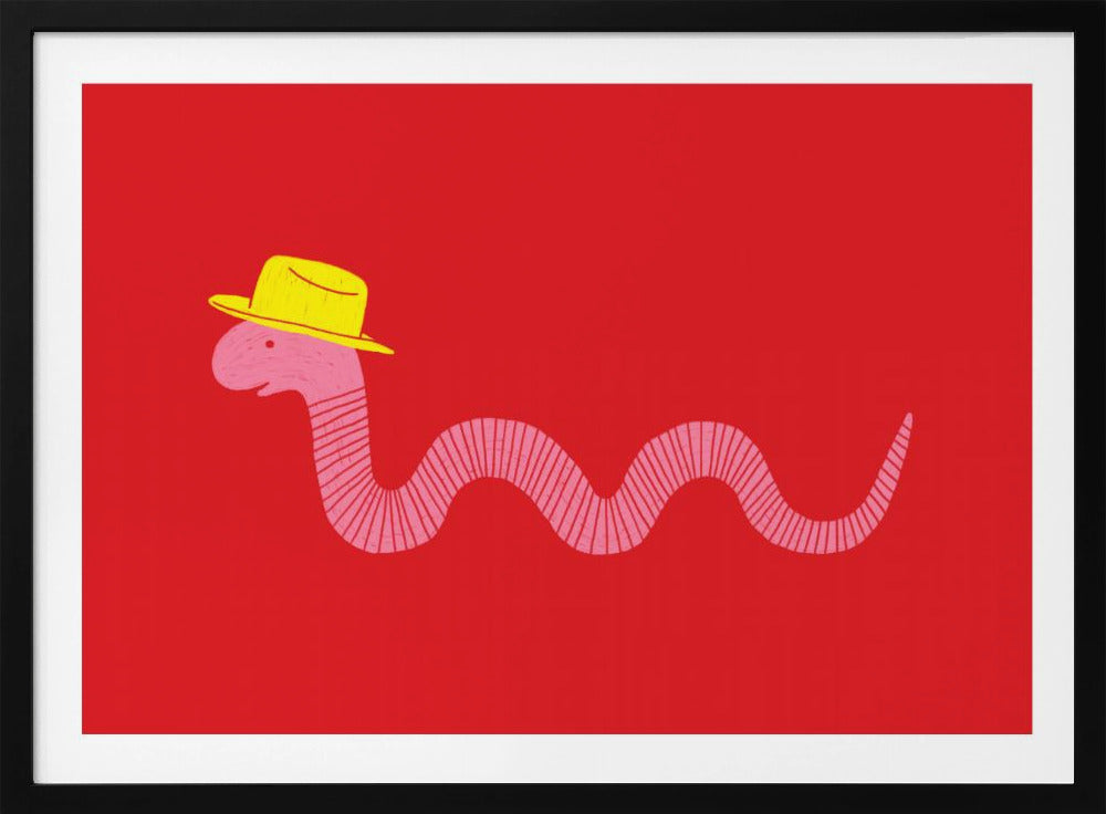 Wackeliger Westlicher Wurm | Poster