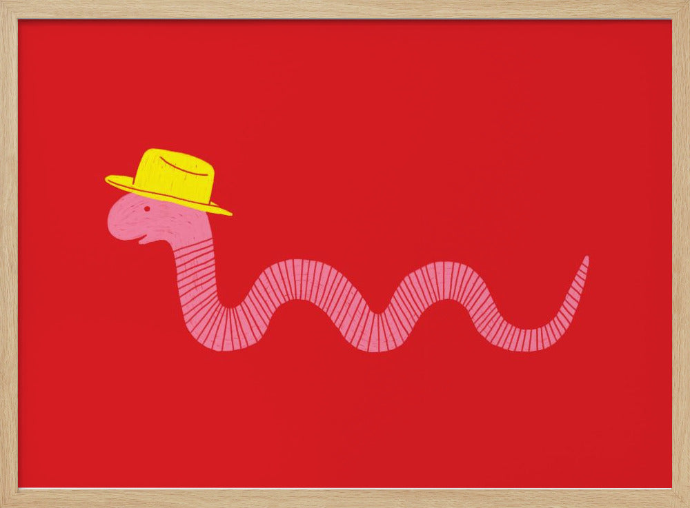 Wackeliger Westlicher Wurm | Poster