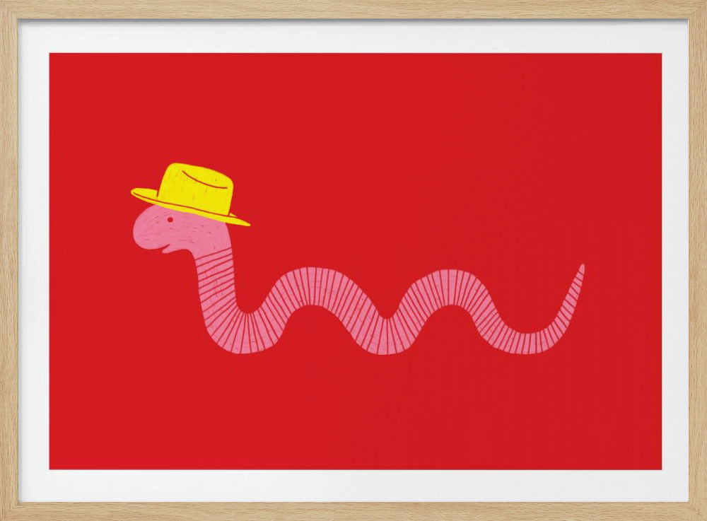 Wackeliger Westlicher Wurm | Poster