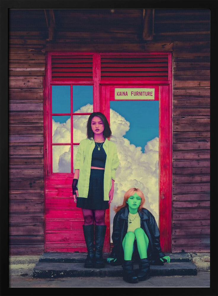 Rosa & Grün | Poster