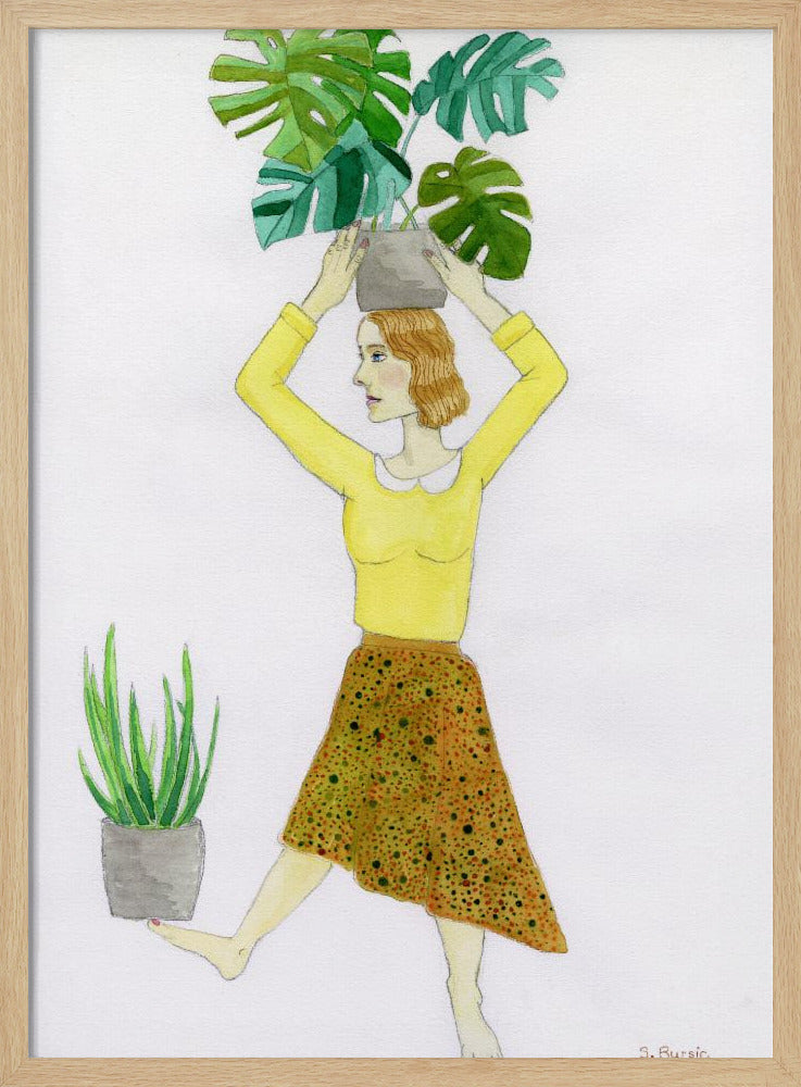 Pflanzenmama | Poster