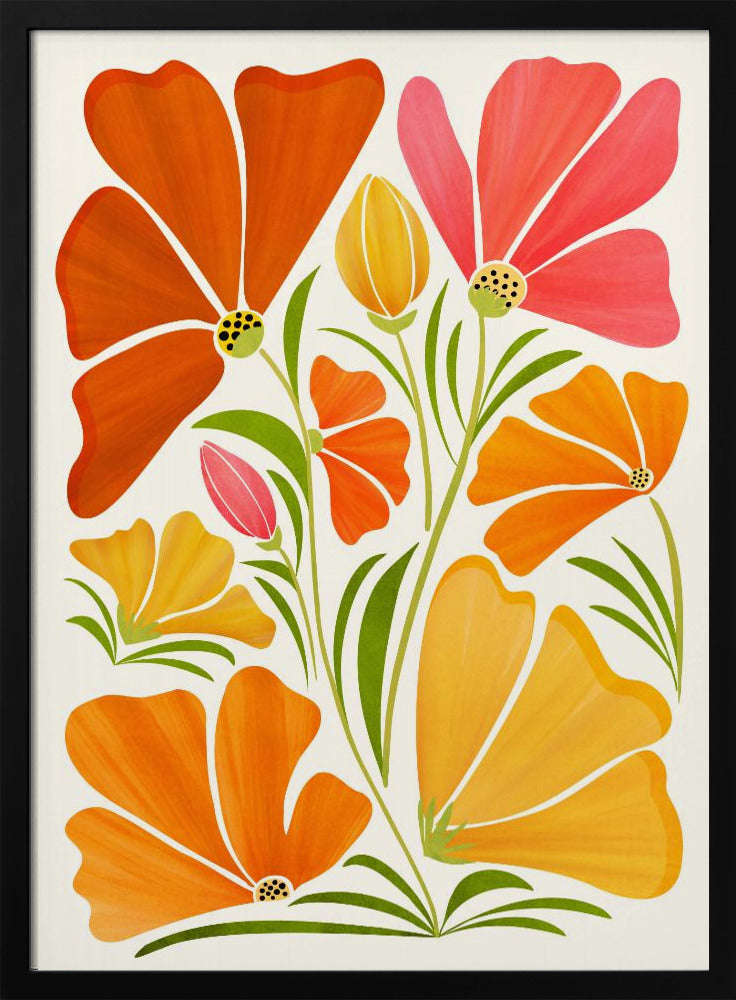 Frühlingswildblumen | Poster
