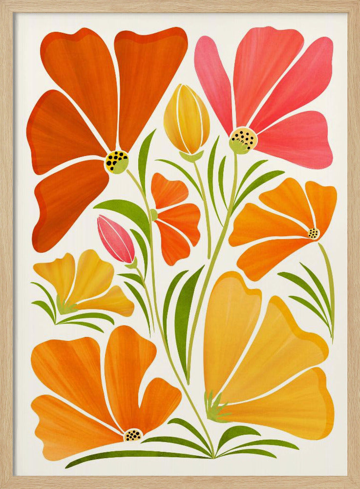 Frühlingswildblumen | Poster