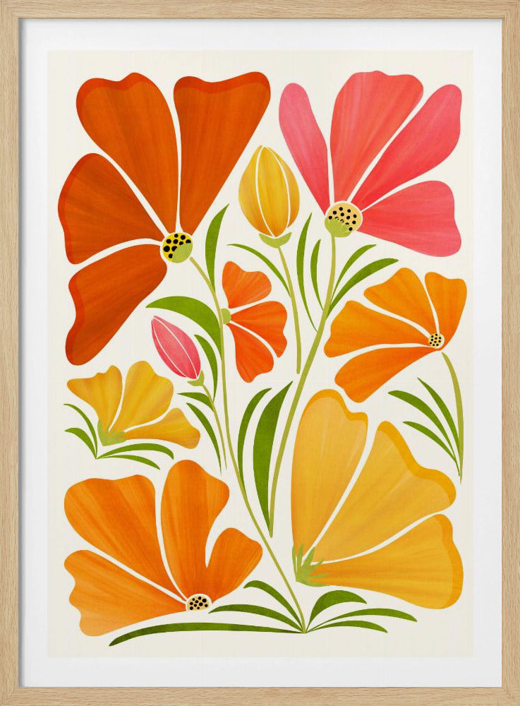 Frühlingswildblumen | Poster