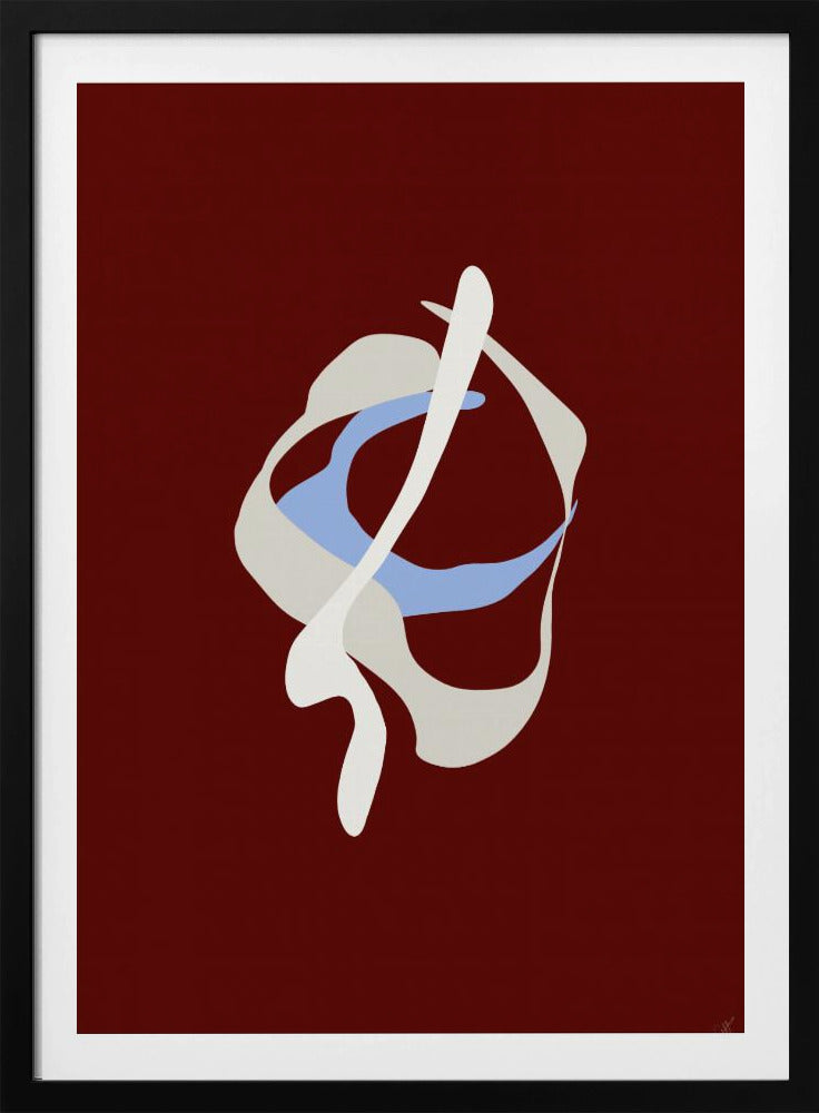 Dart rot abstrakt | Poster