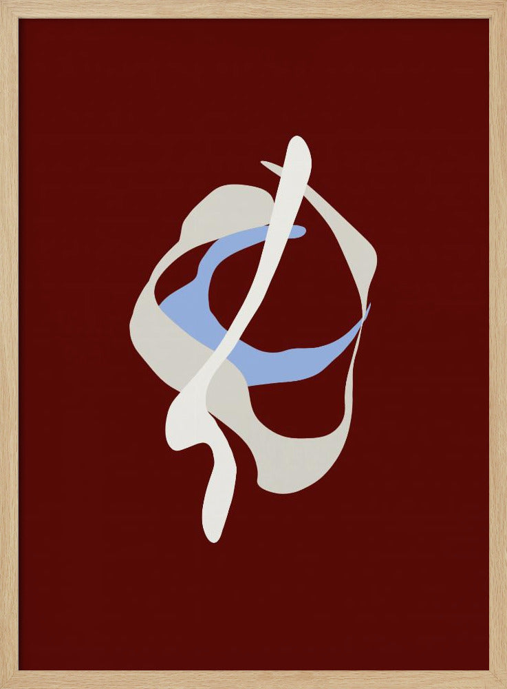 Dart rot abstrakt | Poster