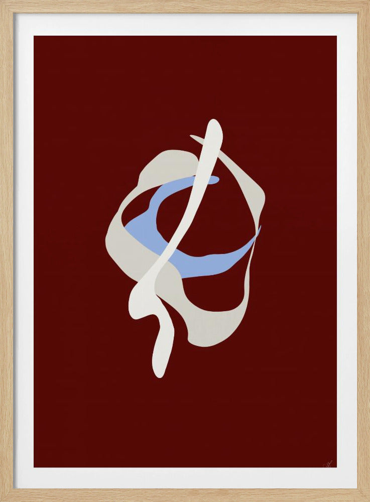 Dart rot abstrakt | Poster