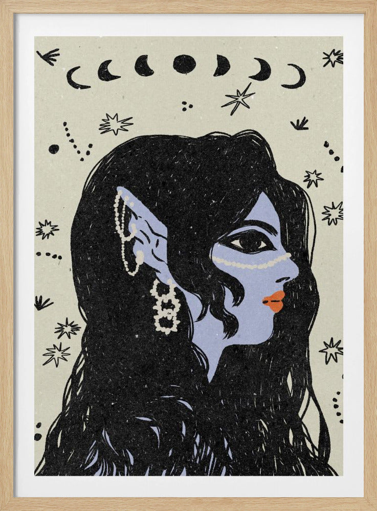 Portrait of a mermaid | Poster