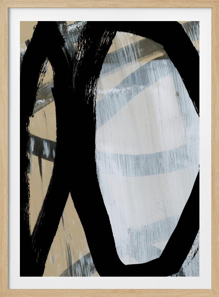 Fettes Schwarz auf Weiß Nr. 1 | Poster