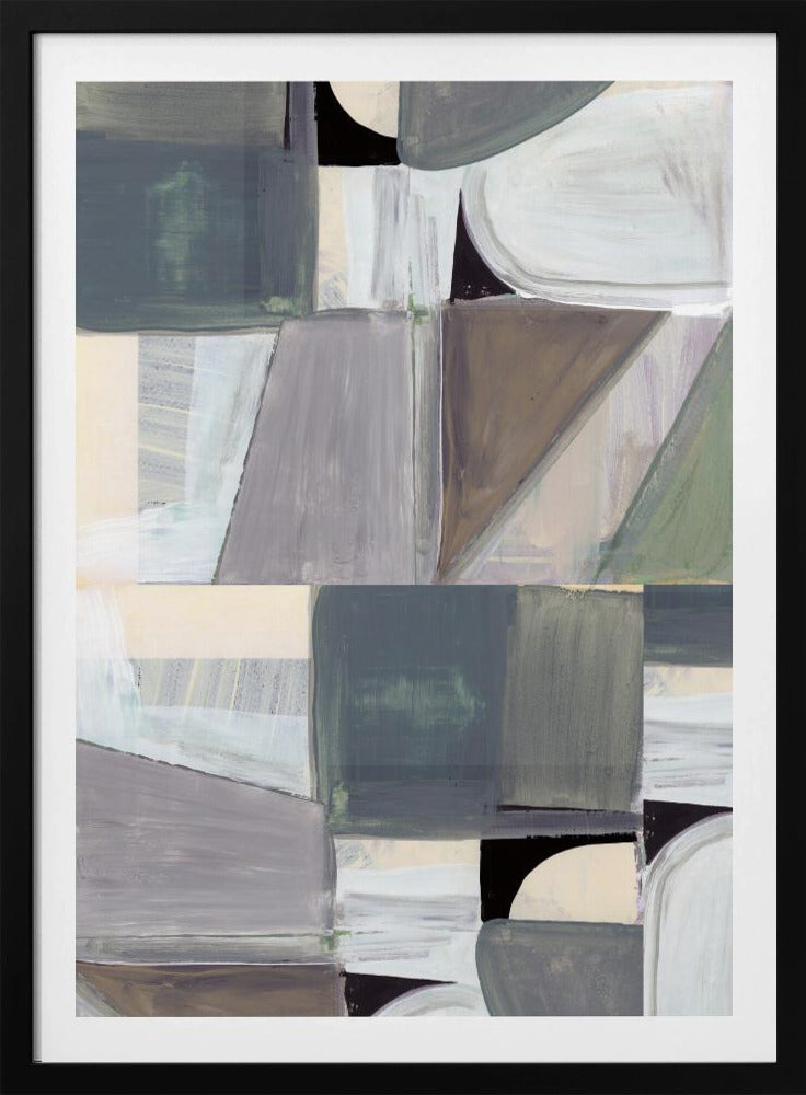Abstrakt Entsättigt Nr. 1 | Poster