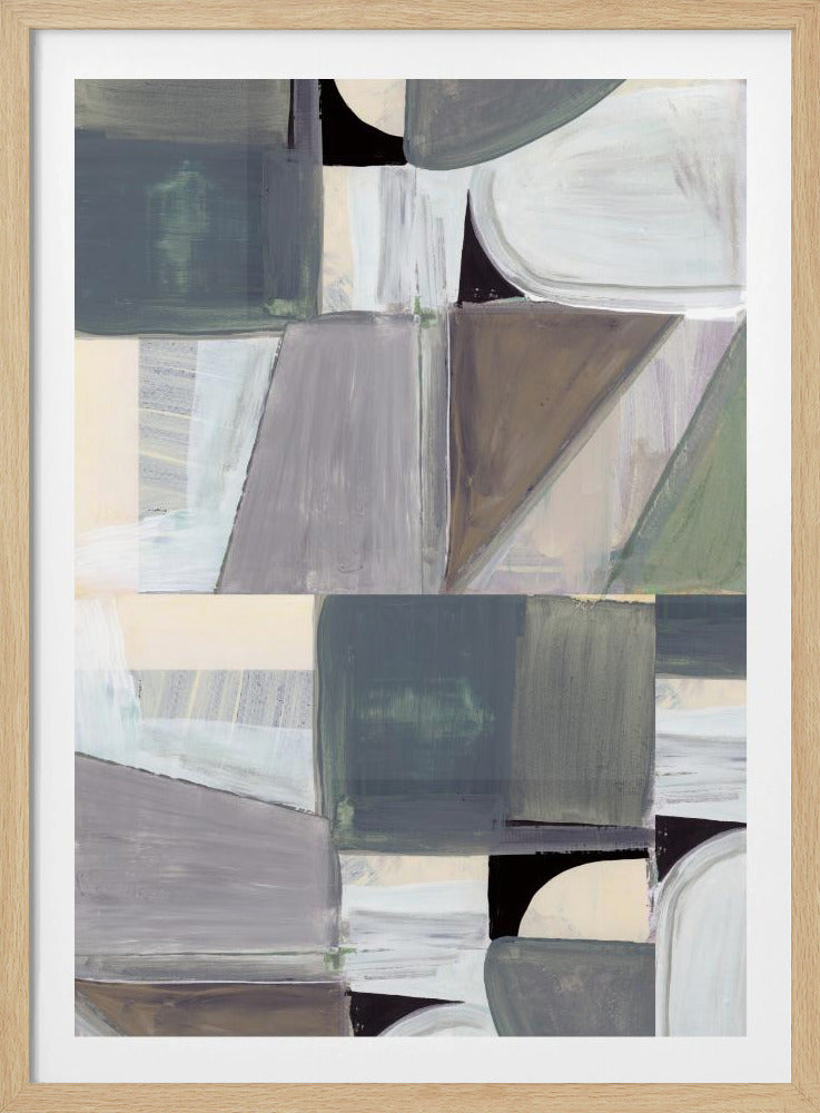 Abstrakt Entsättigt Nr. 1 | Poster