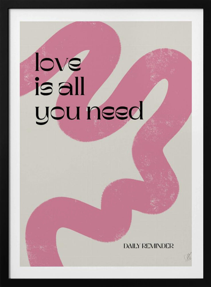 Love is all you need | Poster