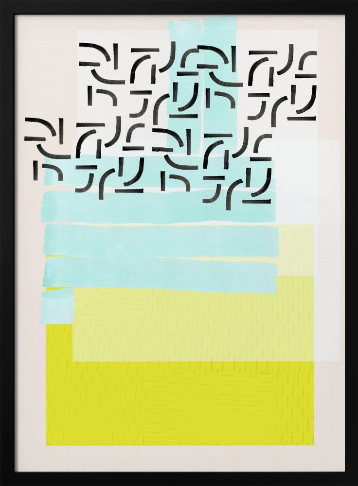 Pastellmuster-Collage 3 | Poster