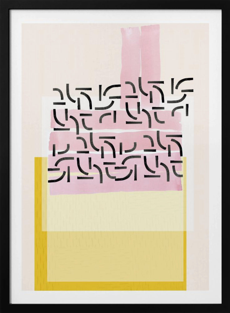 Pastellmuster-Collage 1 | Poster