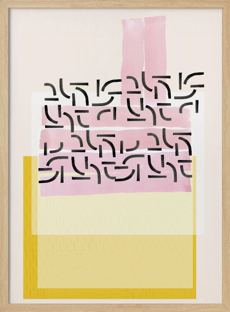 Pastellmuster-Collage 1 | Poster