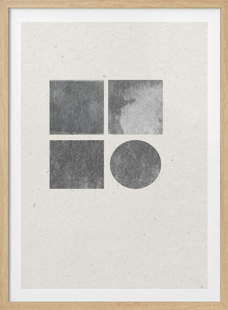 Abstrakte Geometrie | Poster