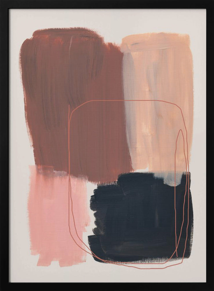 Abstract Brush Strokes 120 | Poster
