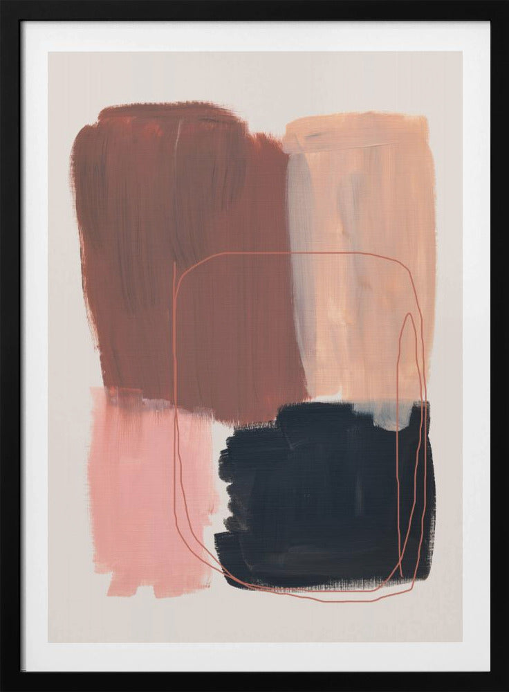 Abstract Brush Strokes 120 | Poster