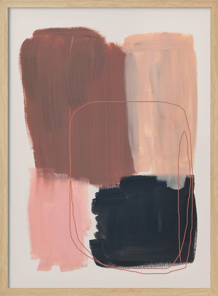 Abstract Brush Strokes 120 | Poster