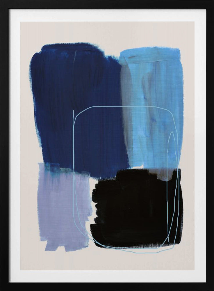 Abstract Brush Strokes 120x | Poster