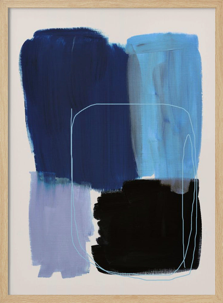 Abstract Brush Strokes 120x | Poster