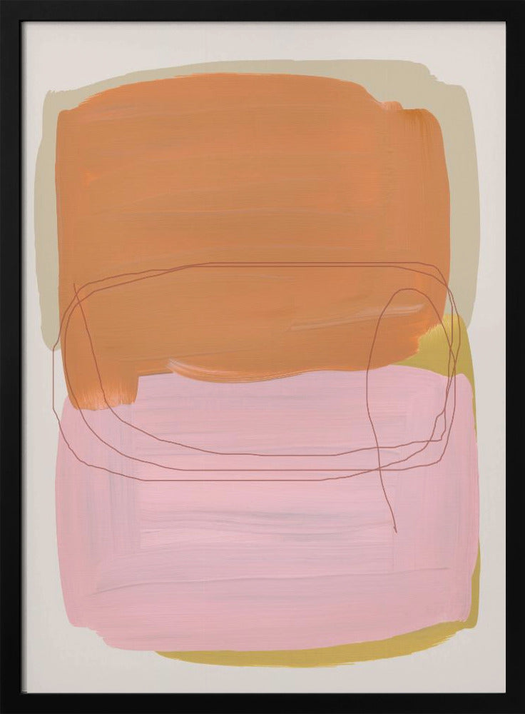 Abstract Brush Strokes 121 | Poster