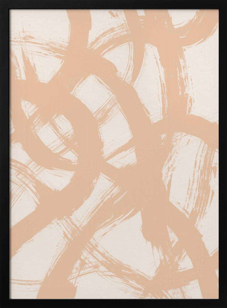 Abstrakte Pinselstriche 98B | Poster