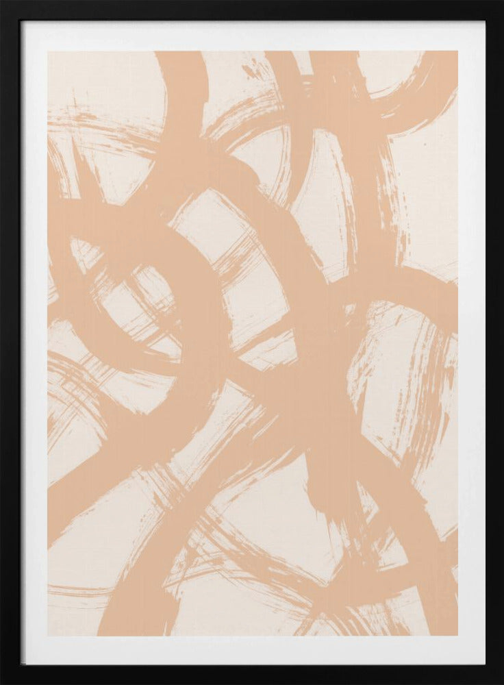Abstrakte Pinselstriche 98B | Poster