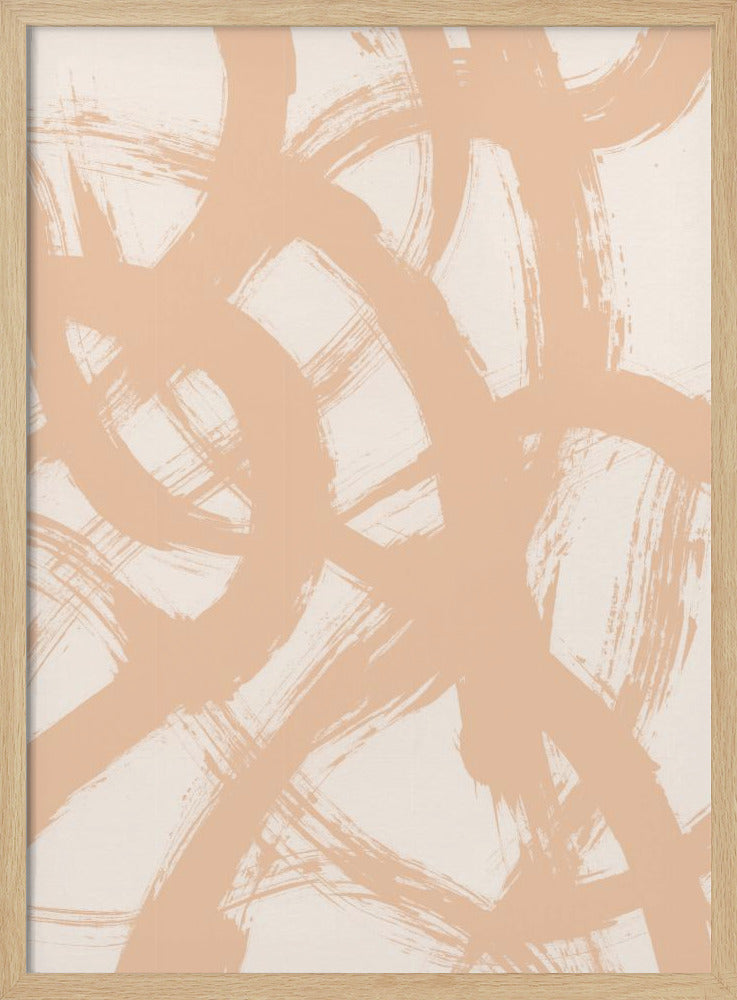 Abstrakte Pinselstriche 98B | Poster