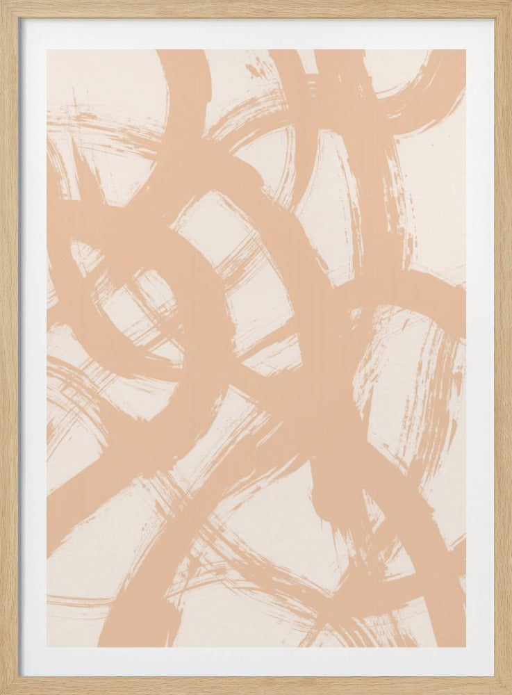 Abstrakte Pinselstriche 98B | Poster