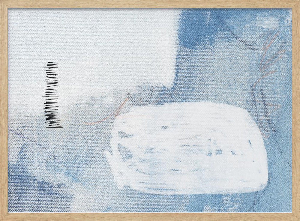 Flüstern in Blau | Poster