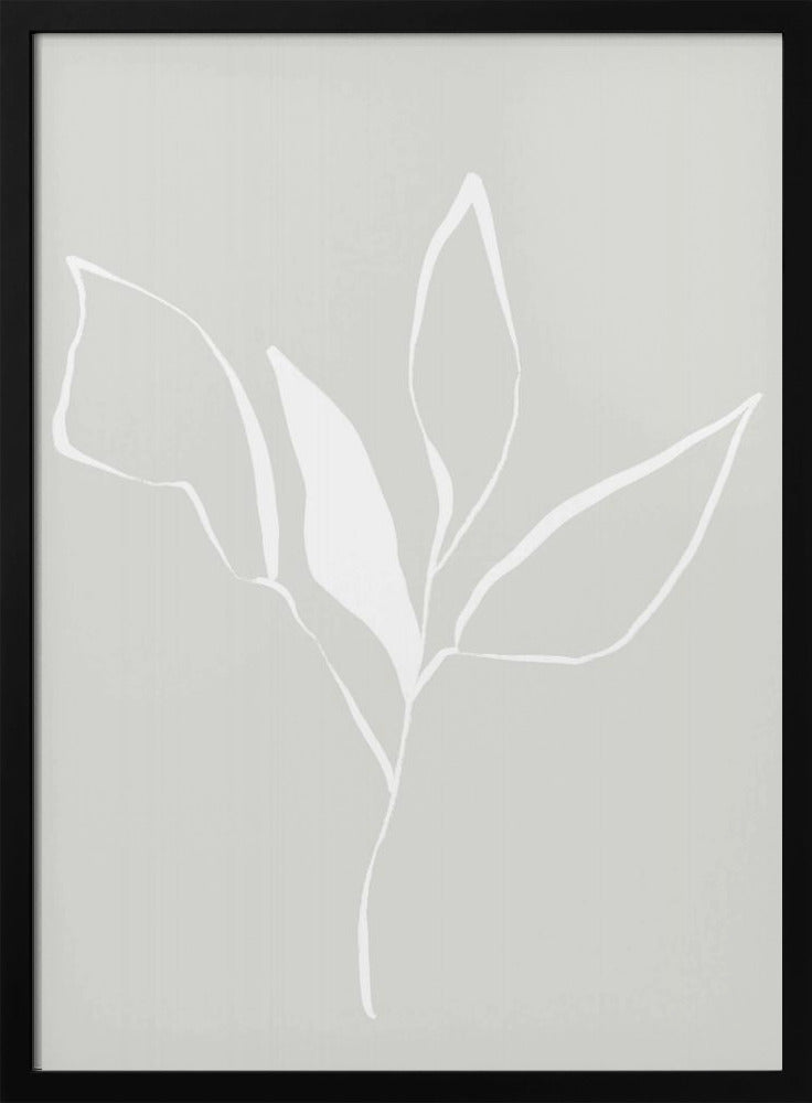 Flüstern der Natur mit weicher Blume | Poster
