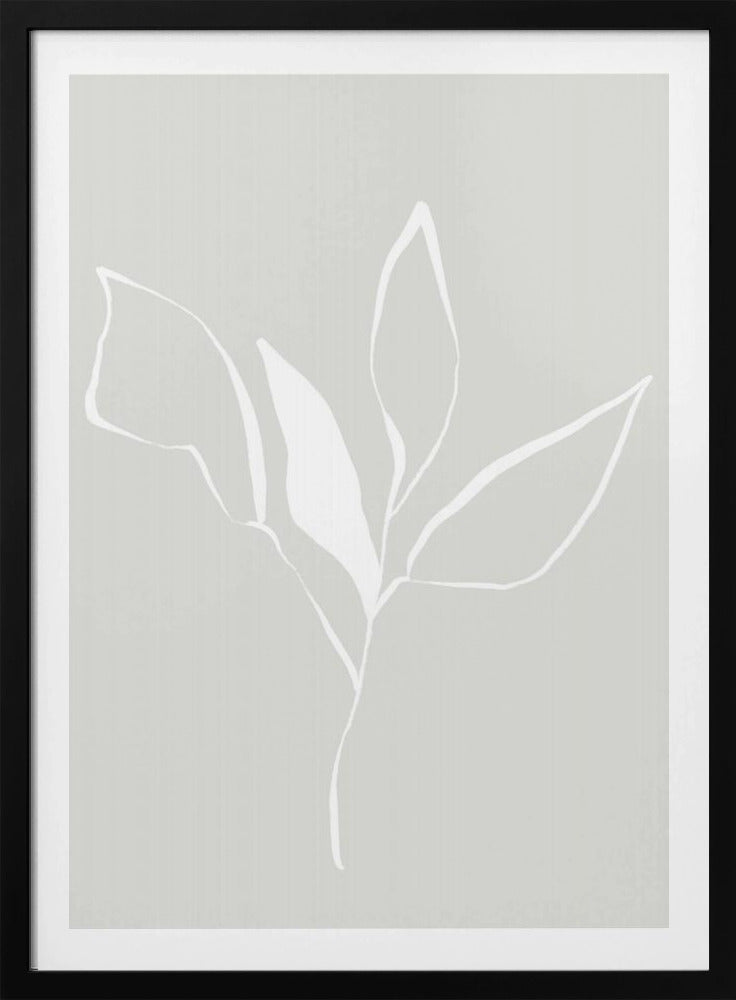 Flüstern der Natur mit weicher Blume | Poster