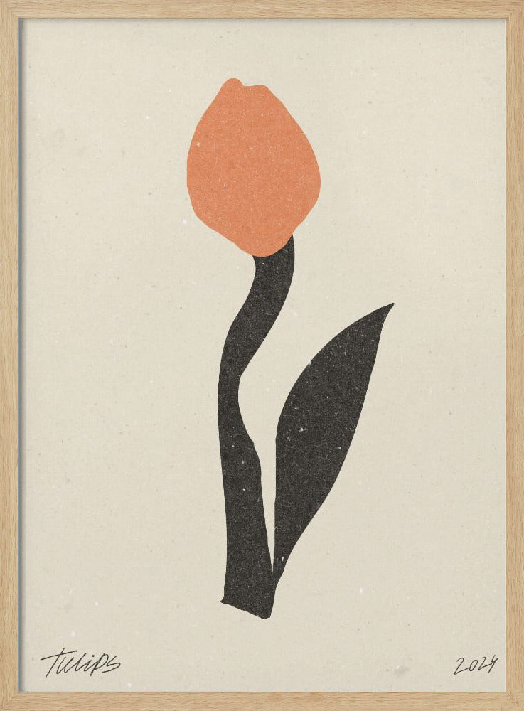Moderne Blume 01 | Poster