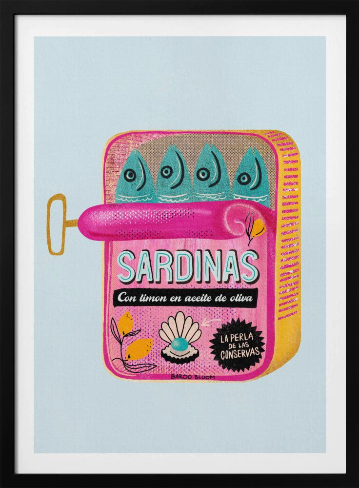 Sardinendose | Poster