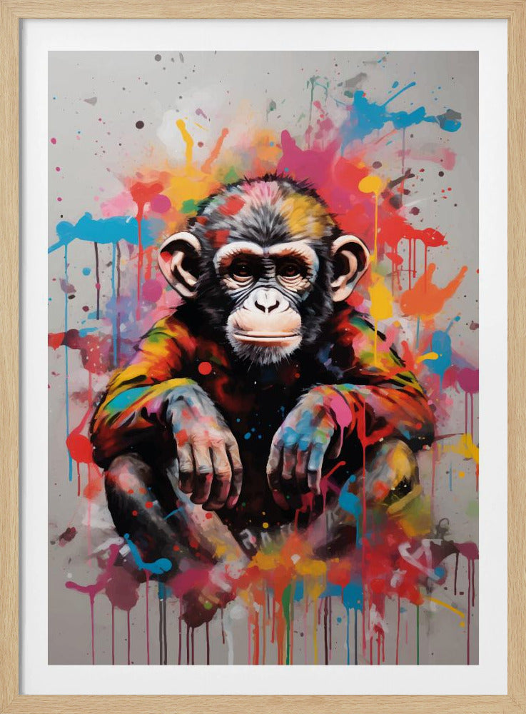 Affe Pop Art | Poster