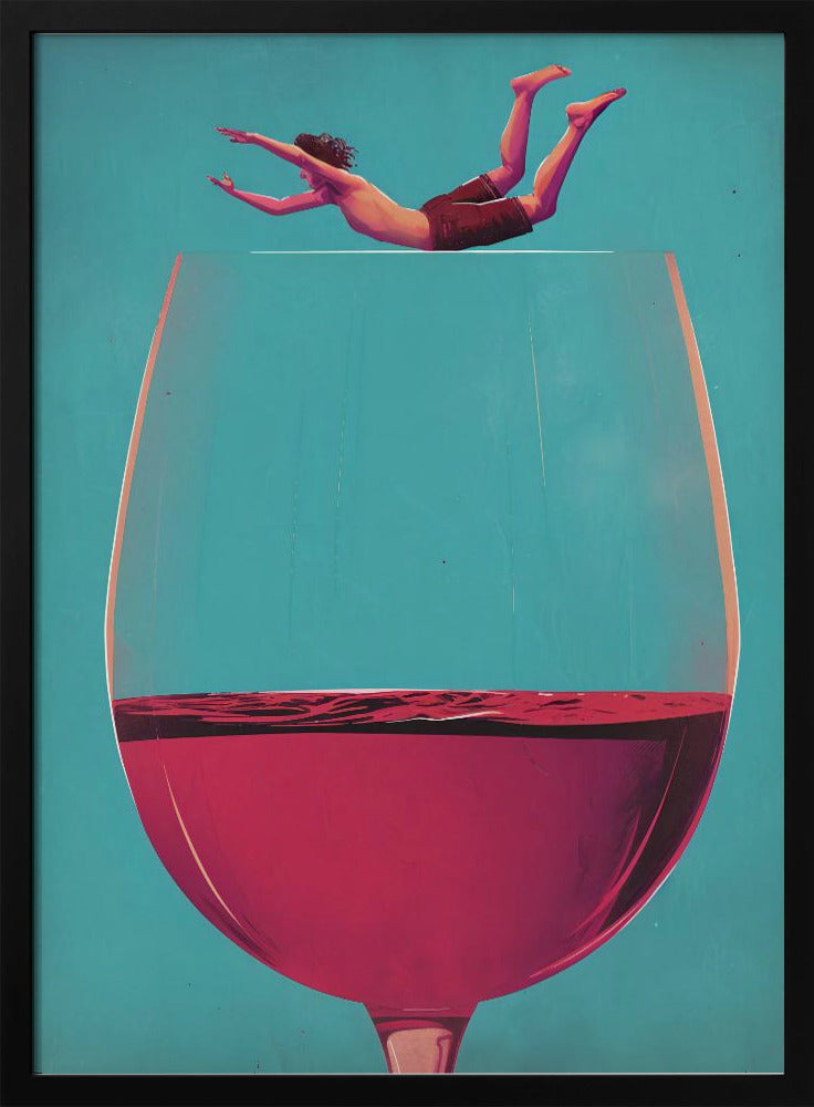 Weintauchgang | Poster