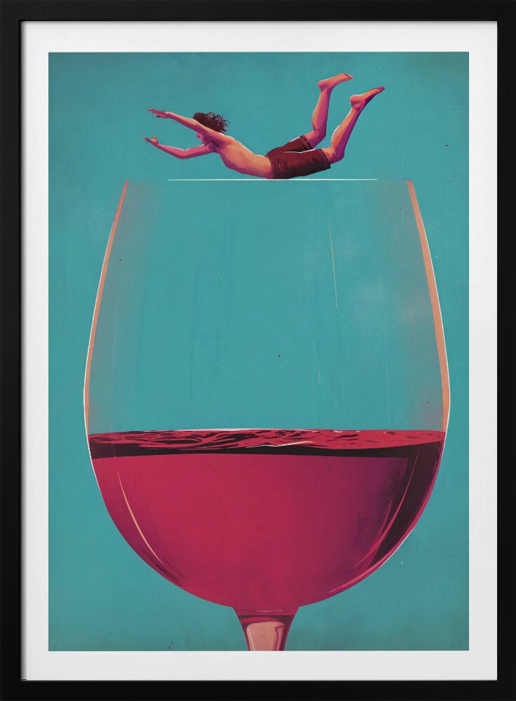 Weintauchgang | Poster